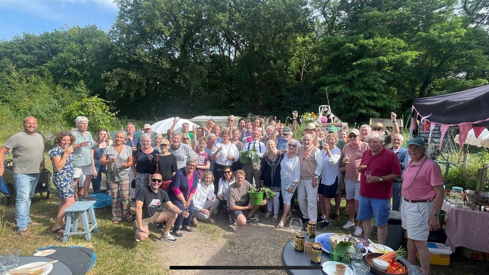 Volkstuindersvereniging Laren bestaat 35 jaar: ‘De volkstuinen zijn de ...