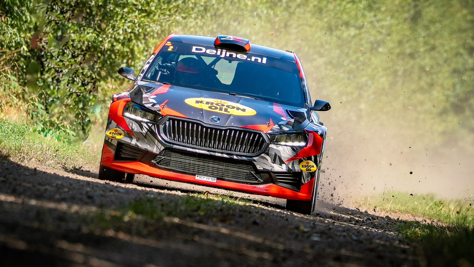 Top 5-klassering voor Zeelander Kevin van Deijne in GTC Rally