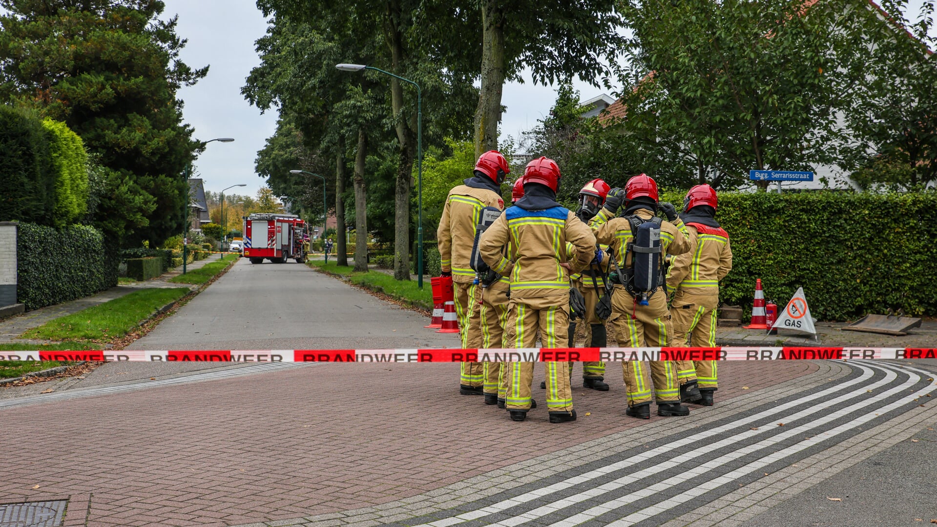 Gaslek in Heeze