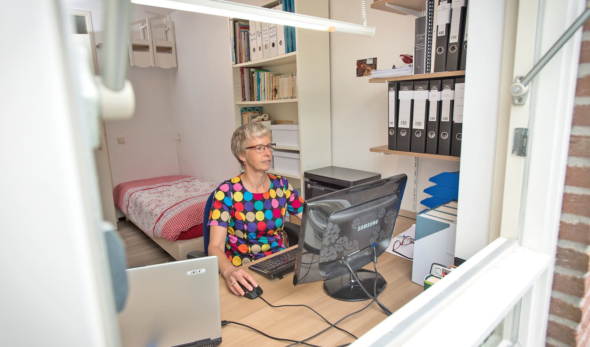 De werkplek: Janneke Wiegers, redacteur/taalcorrector.