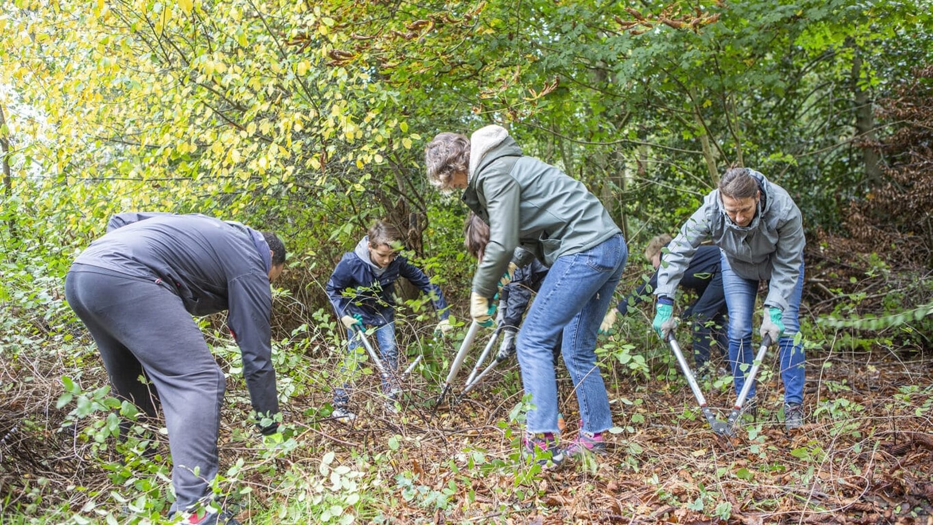 Samen de natuur in: Natuurwerkdag in Keent