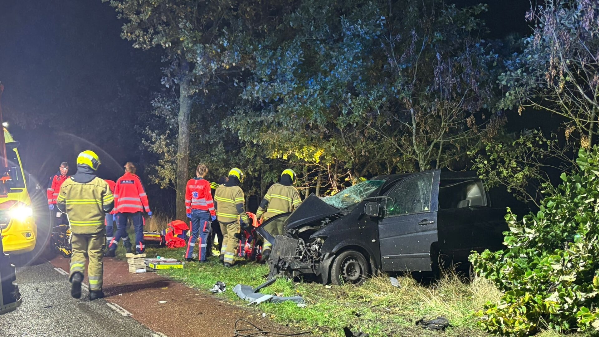 Man zwaargewond na ernstig ongeval in Langenboom