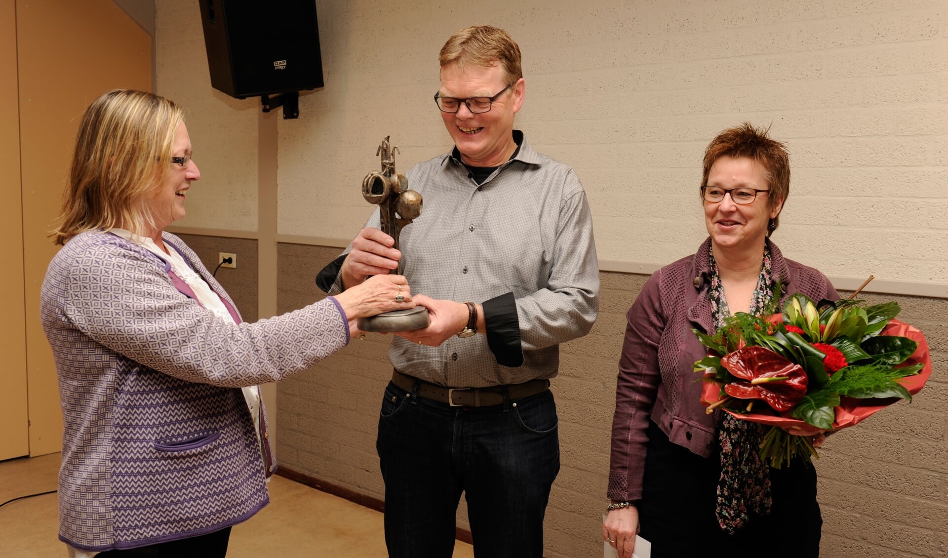 Bergense onderscheiding 'het Fonteintje' voor Piet Derks