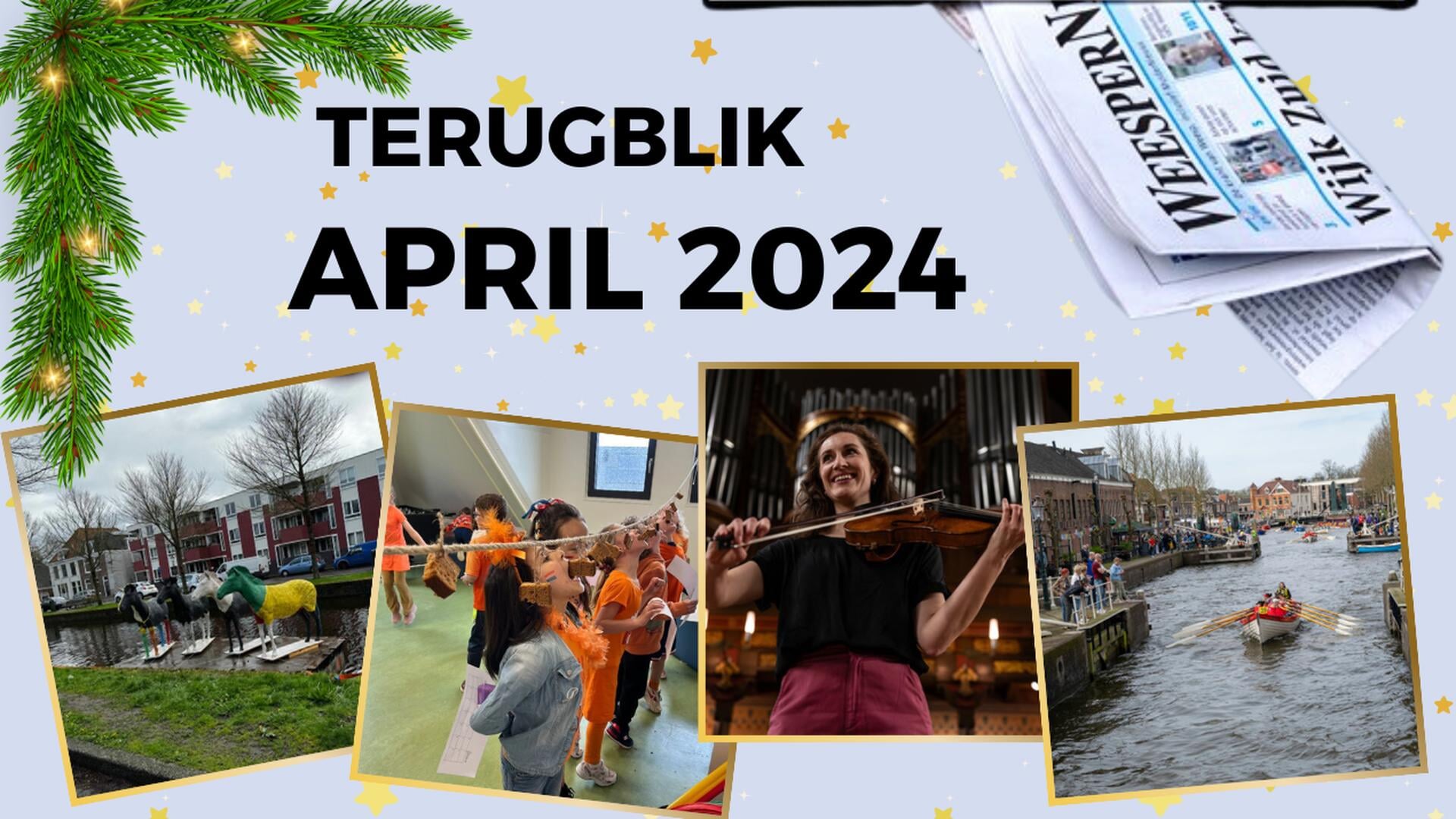 April 2024: zebra’s in de gracht, Vechten op de Vecht en oranje boven ...