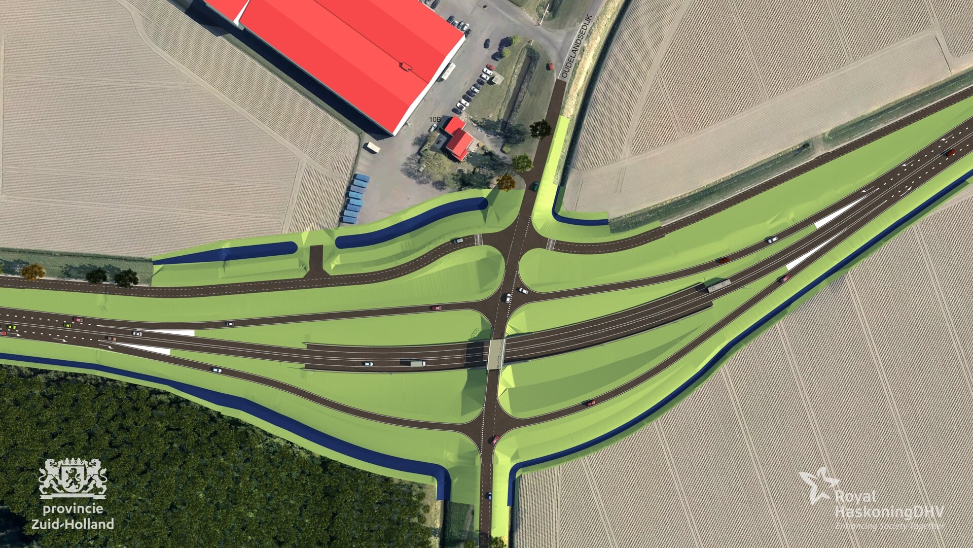 Werkzaamheden aan N215 bij Nieuwe-Tonge starten in januari