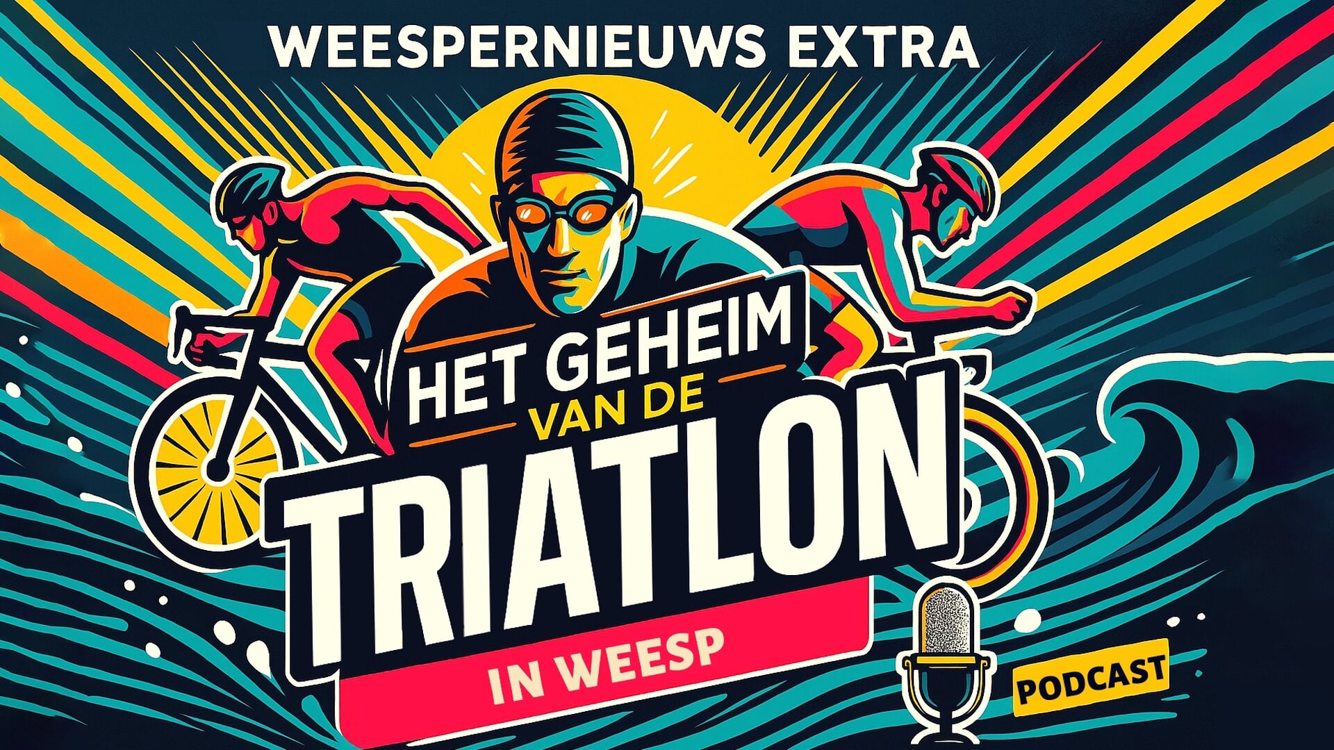 Podcast aflevering 3: de triatlon als Weesper inburgeringscursus