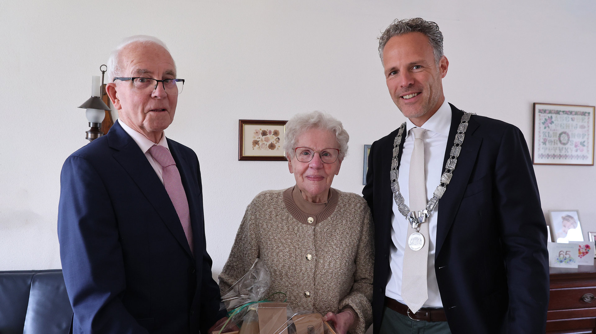 Echtpaar Verstegen-Wellner uit Rhenoy 65 jaar getrouwd