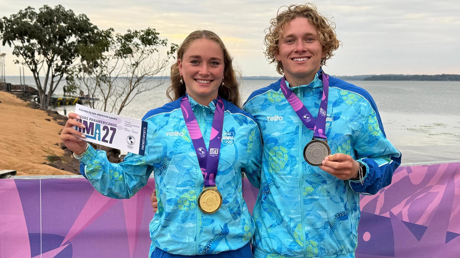 Aruba schittert op PanAm Games: goud voor Zara Rozeboom en zilver voor ...