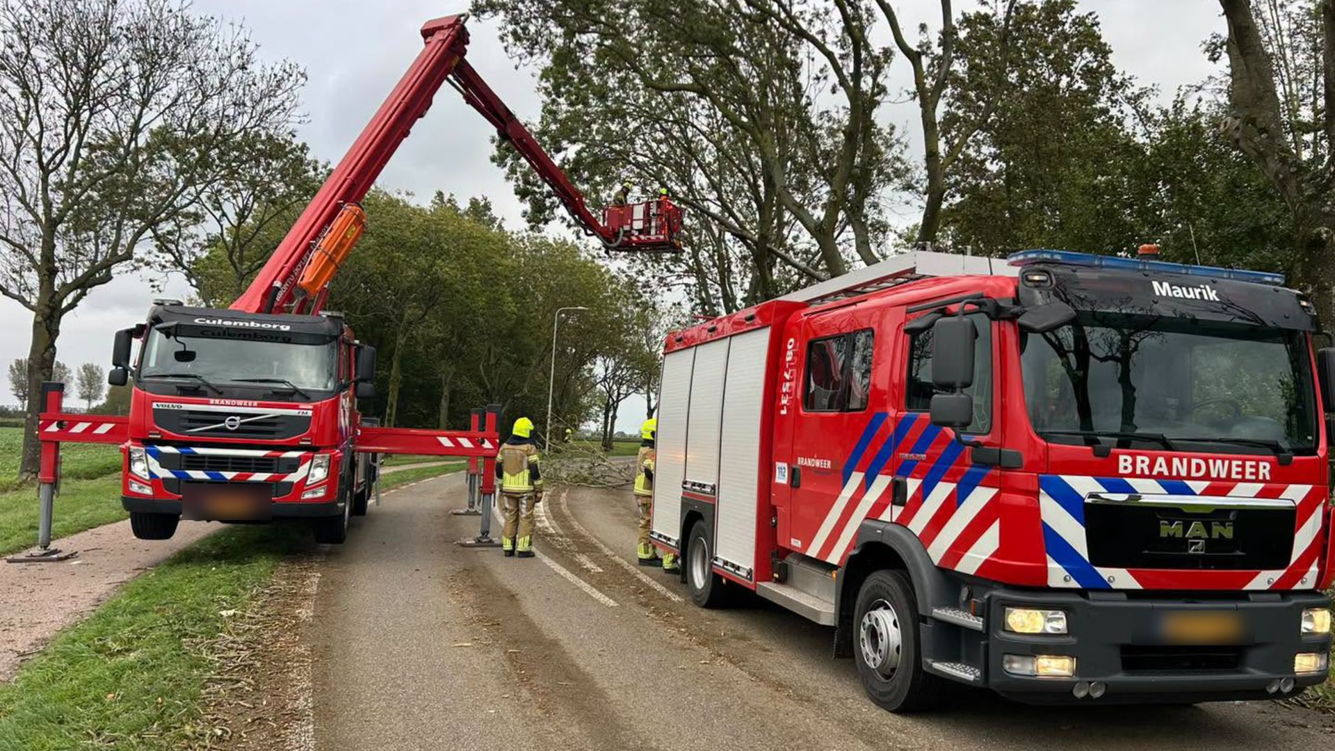 Brandweer Culemborg legt in infographics uit wat te doen bij storm- en waterschade