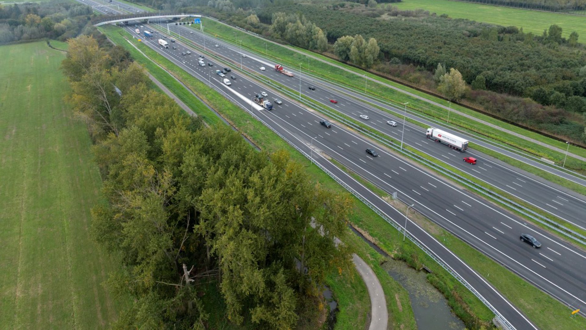 Groot onderhoud A2 tussen Culemborg en Geldermalsen succesvol afgerond