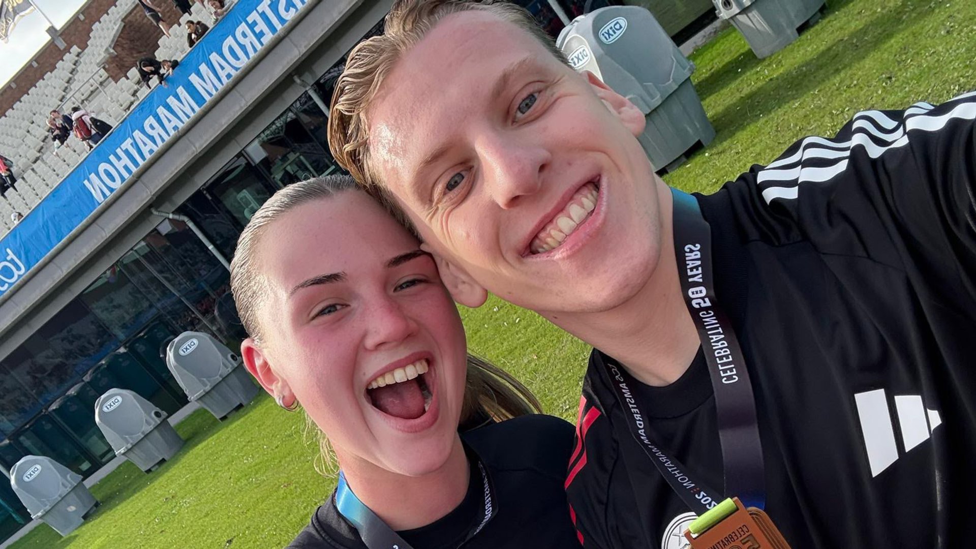 42 kilometer voor Luna: Rick rent voor het Diabetes Fonds