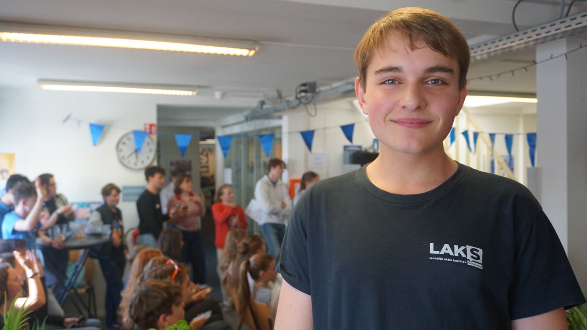 Jonge Hilversummer doet eindexamen en is actief bij LAKS: ‘Het gaat mij erom dat ik het verschil kan