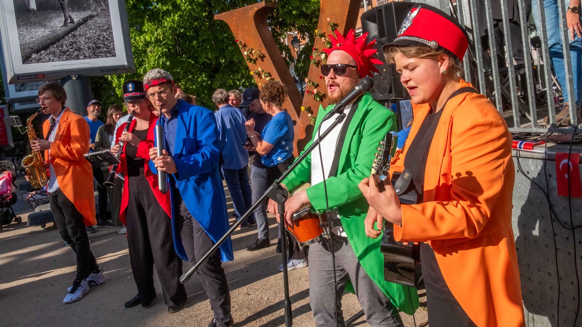 ‘Europe first’; eerste Europadag op Kerkbrink in Hilversum
