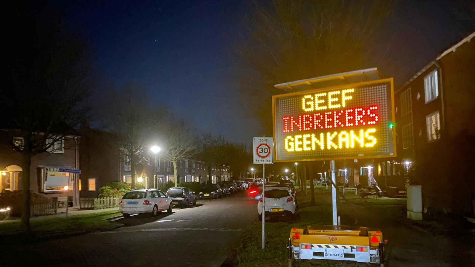 Politie waarschuwt voor insluipers tijdens warme dagen