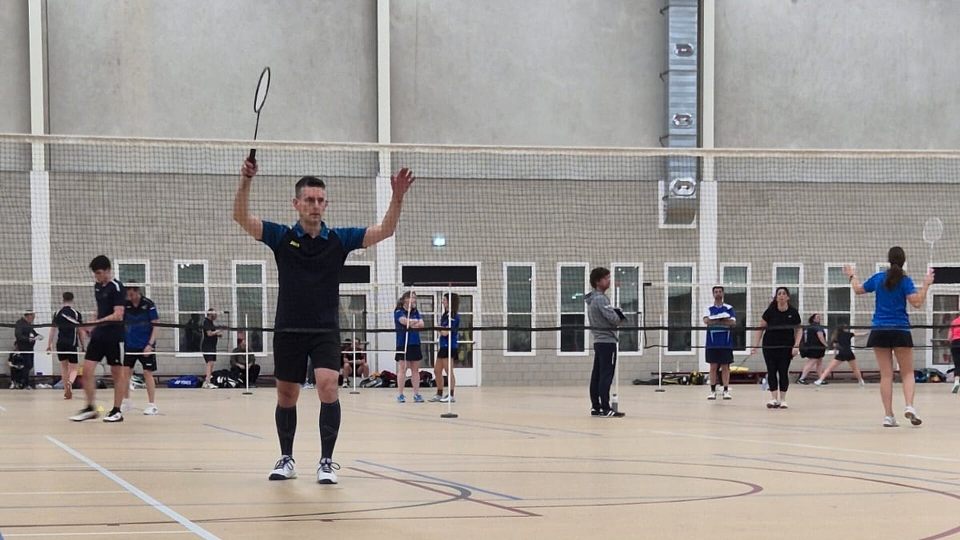 Winst voor beide teams Badminton Heeze