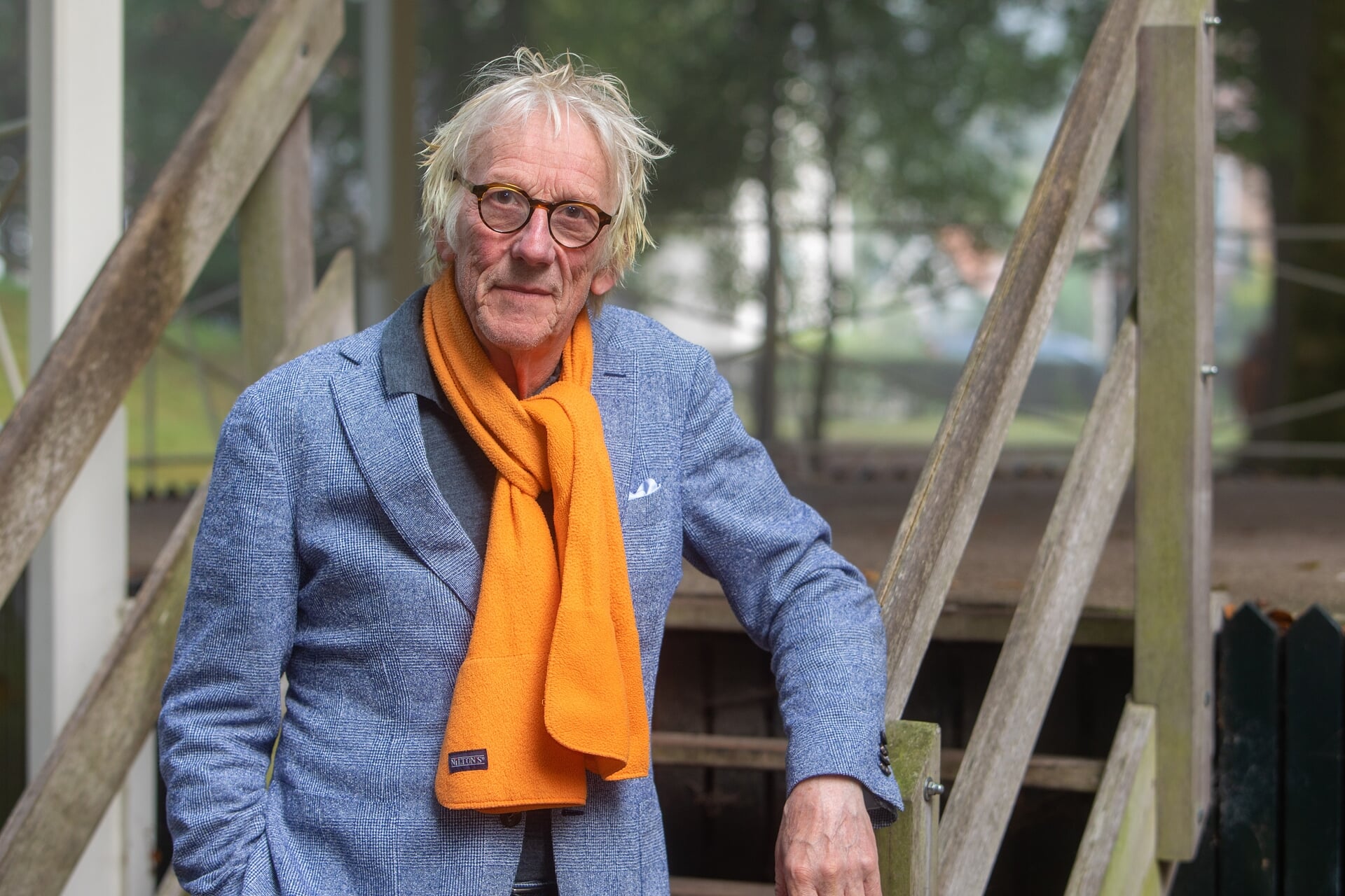 Freek de Jonge interviewt Marjolein Moorman in De Plataan