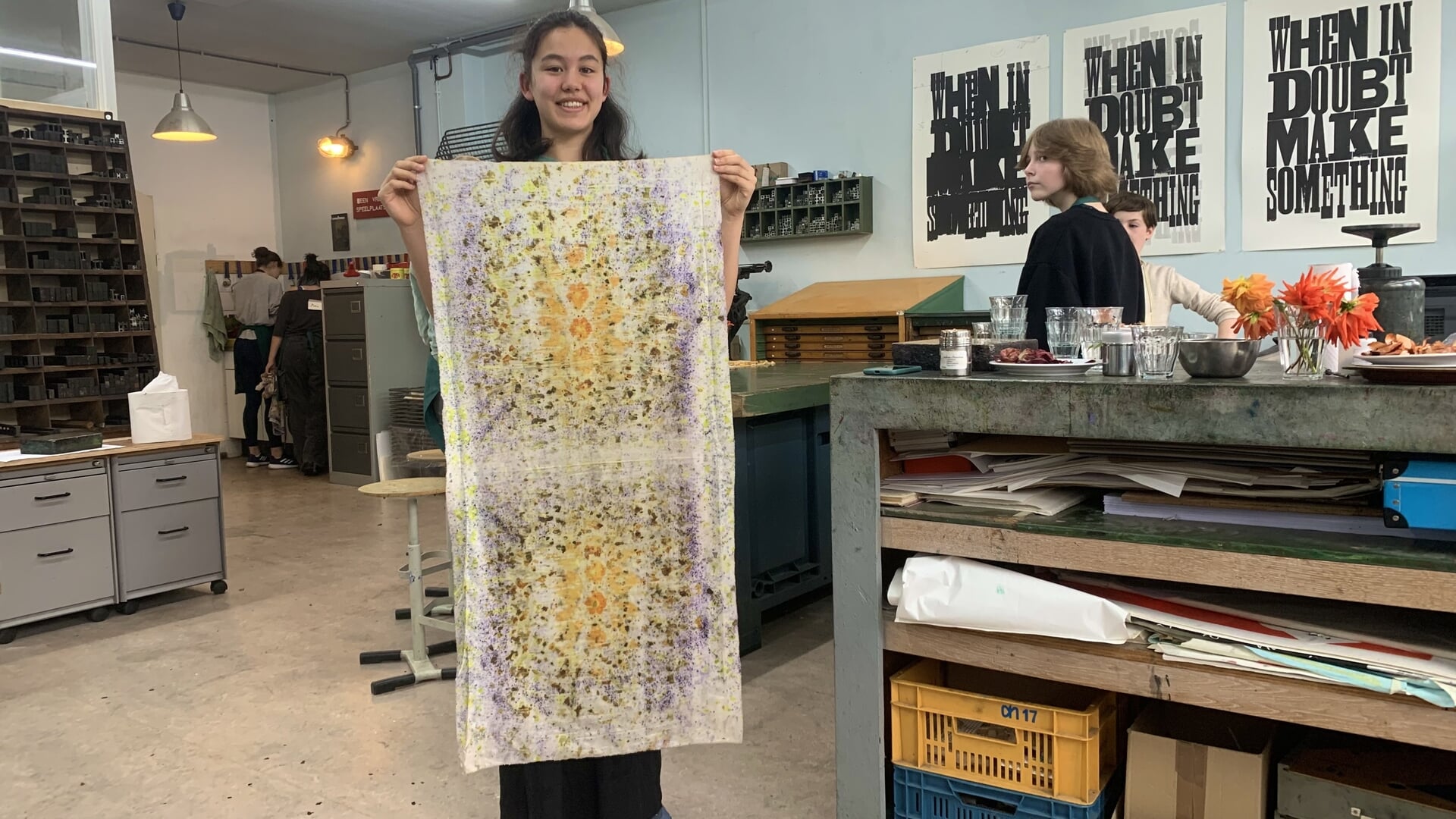 Zilveren Kei workshops populair: jongeren ontdekken hun creatieve talent in het Grafisch Atelier