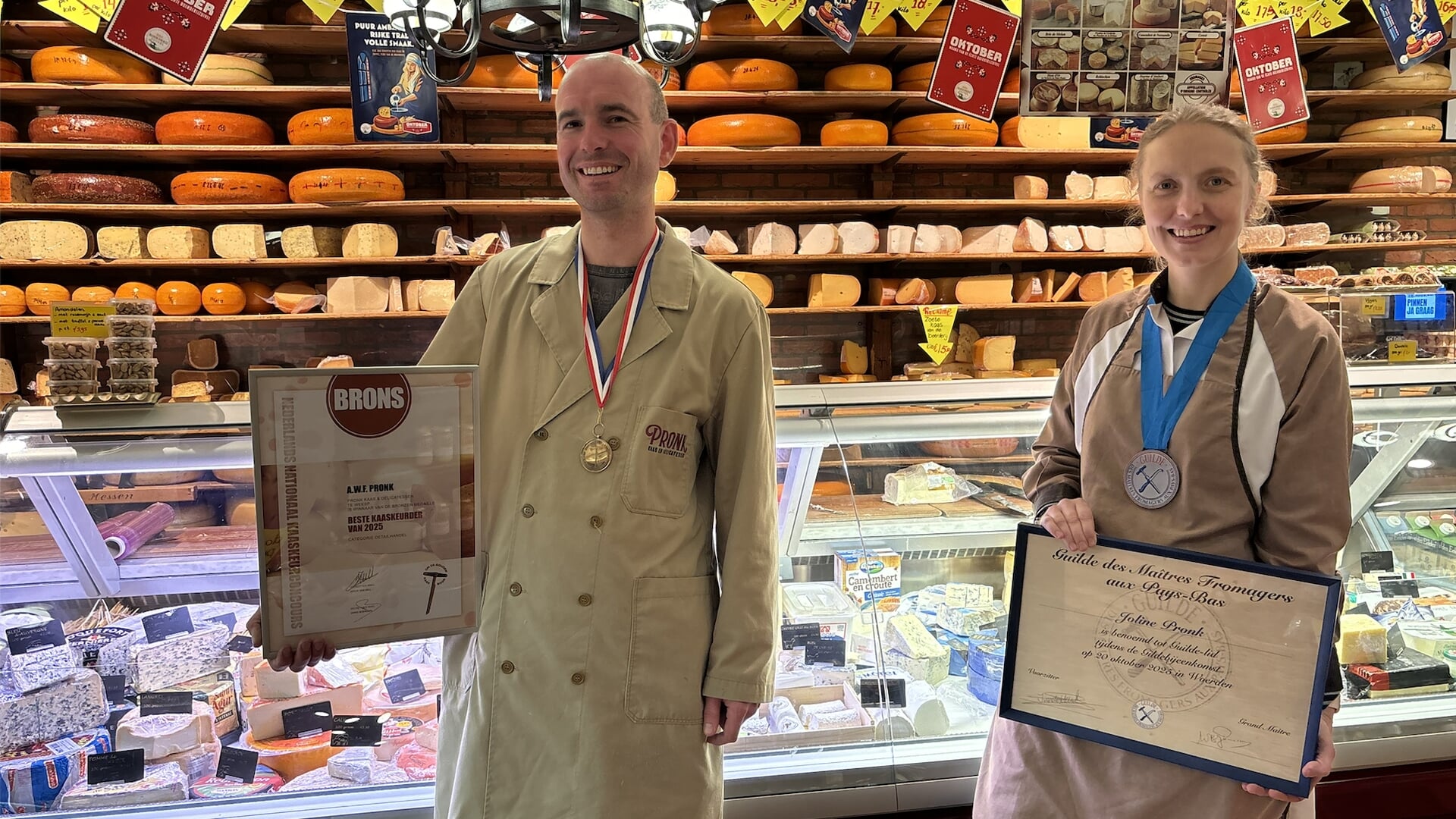 Pronk valt in de prijzen: ‘Liefde en aandacht voor de kazen’