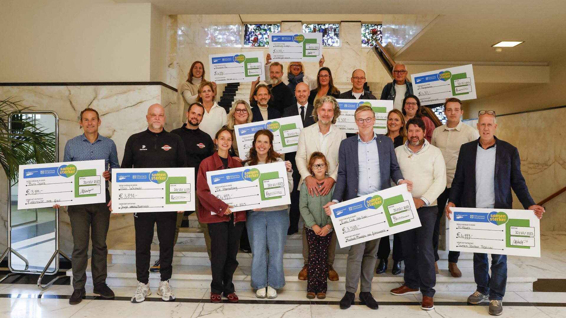 Tien initiatieven krijgen Samen Sterker Subsidie; Hilversum en Wijdemeren verdelen eerste 40.000 eur