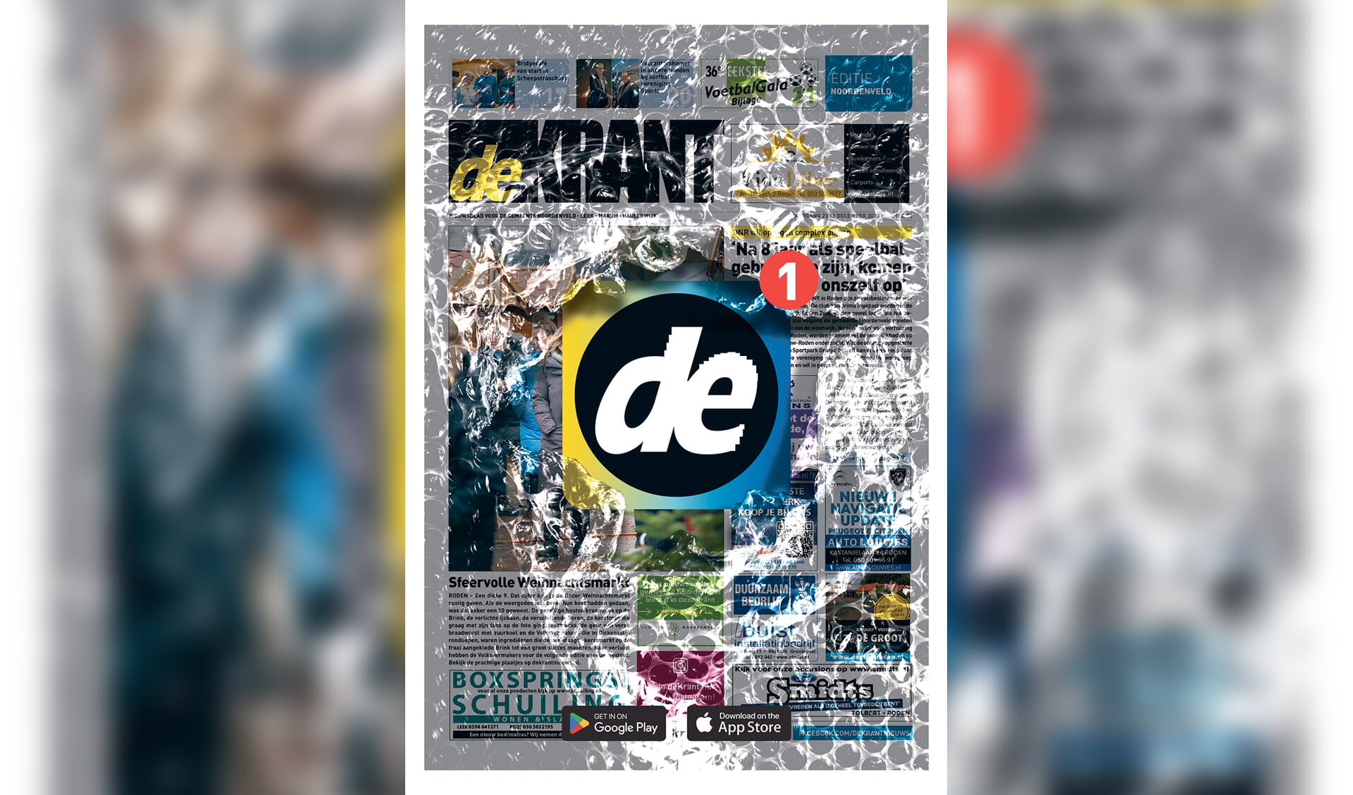 Helemaal spiksplinternieuw; de Kranten app! - De Krant