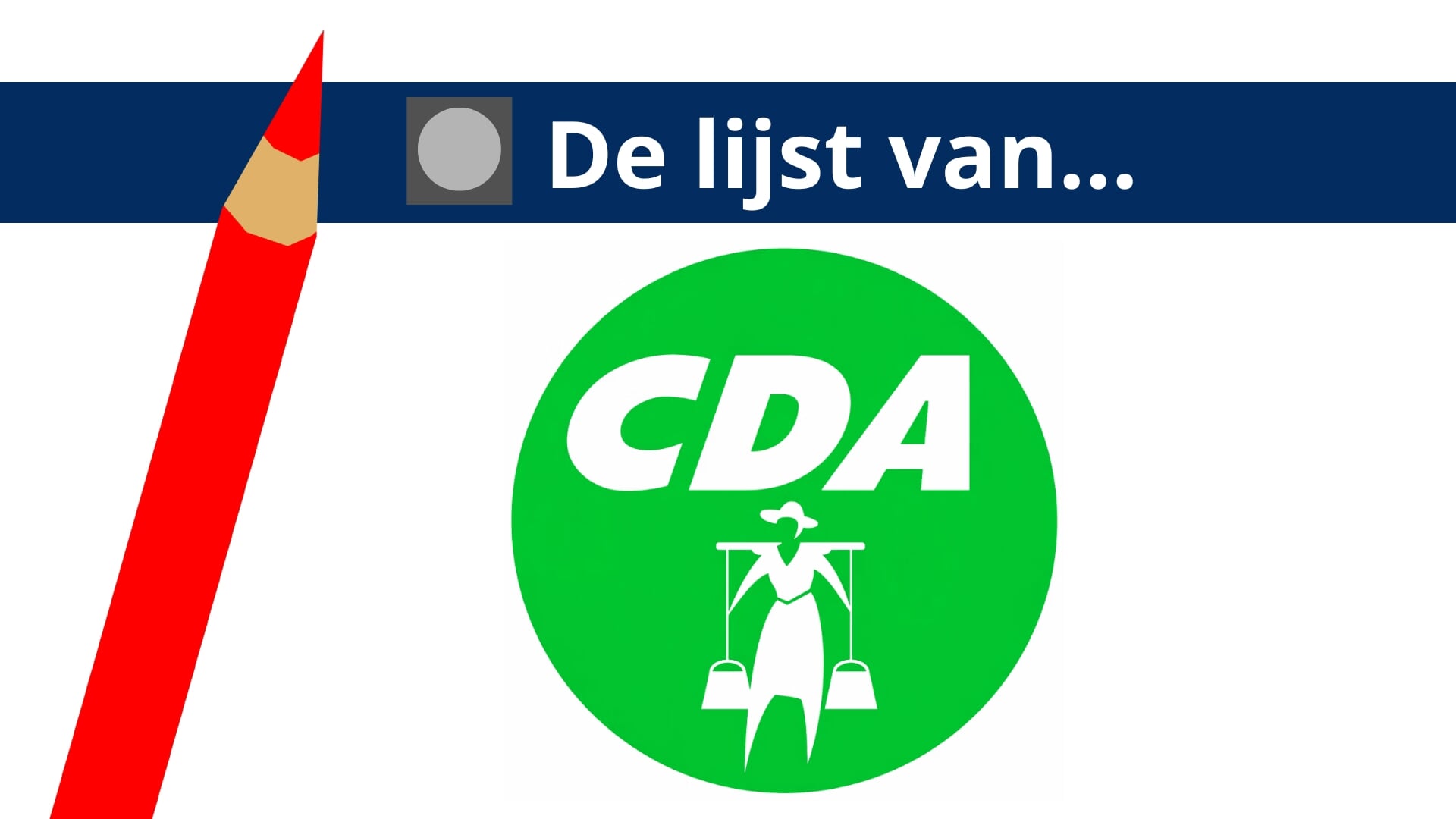 De lijst van CDA Huizen: Rutger Rebel opnieuw lijsttrekker, Bert Rebel ...