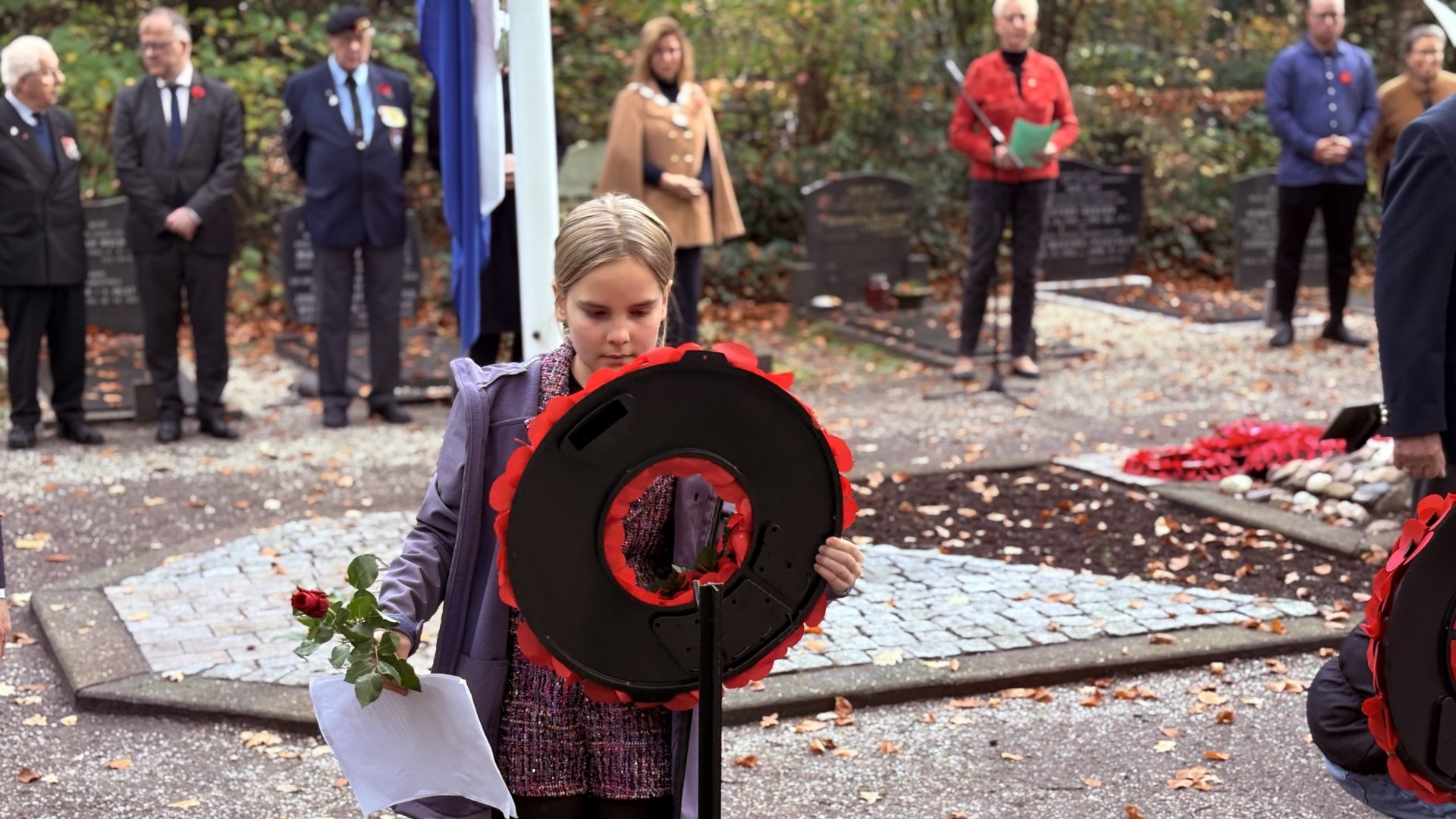 Herdenkings-ceremonie Poppy Day