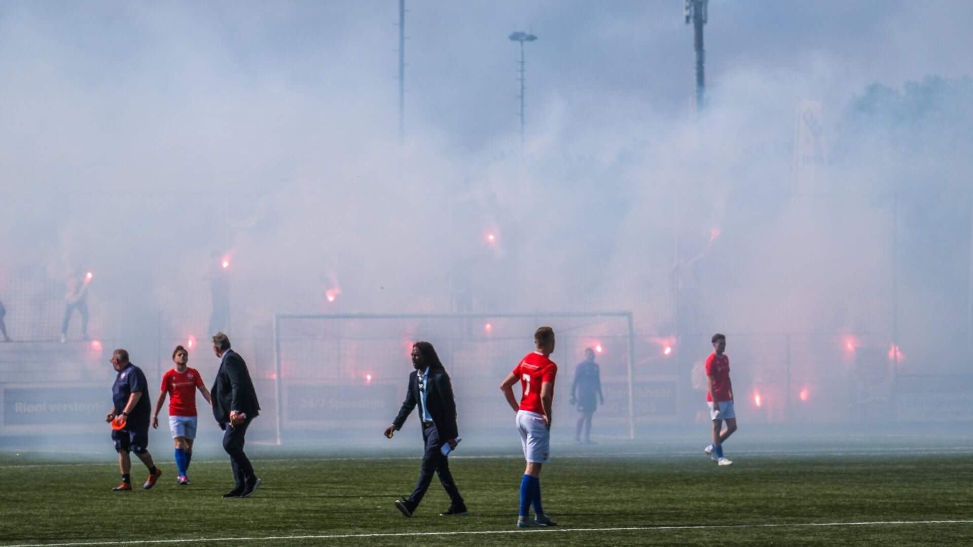 SV Hoofddorp op één zege van kampioenschap na 5-2 winst op Aalsmeer