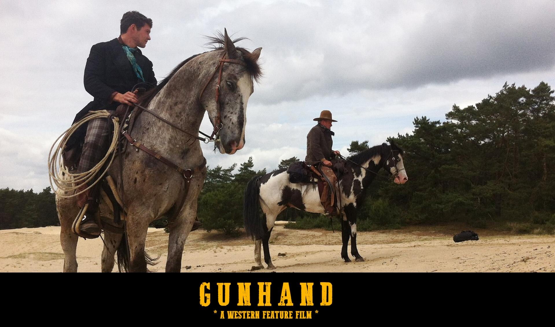 Winnaar figurantenrol westernfilm Gunhand - Bit & Cap