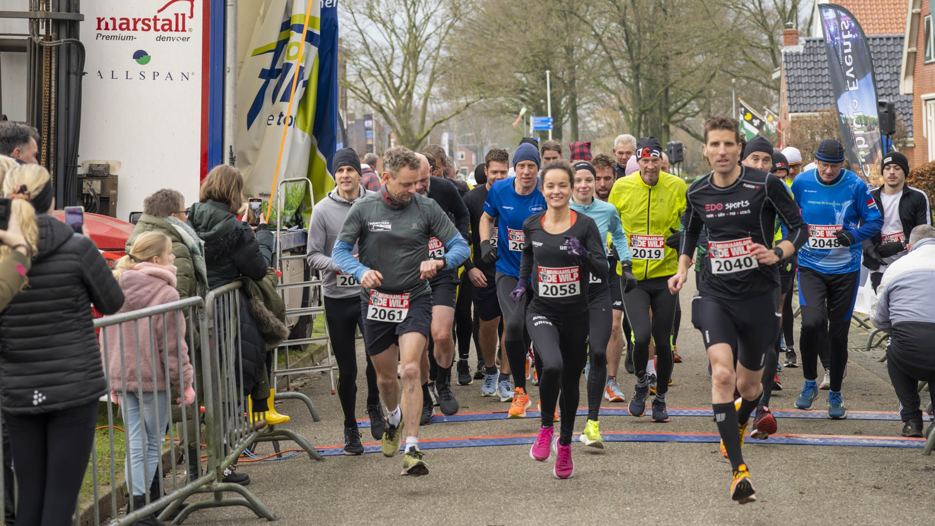 Records aangescherpt tijdens Nieuwjaarsloop De Wilp