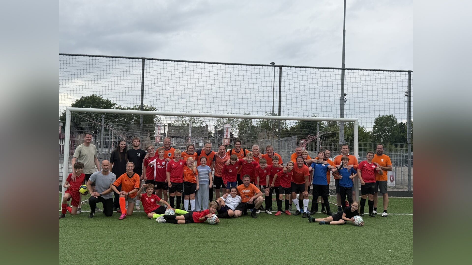 Ouder - kind wedstrijd groot succes