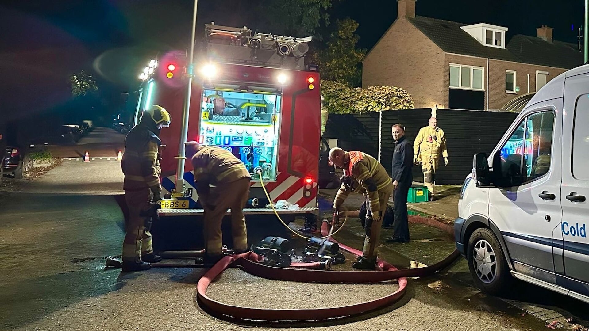 Schuurbrand in Den Dungen