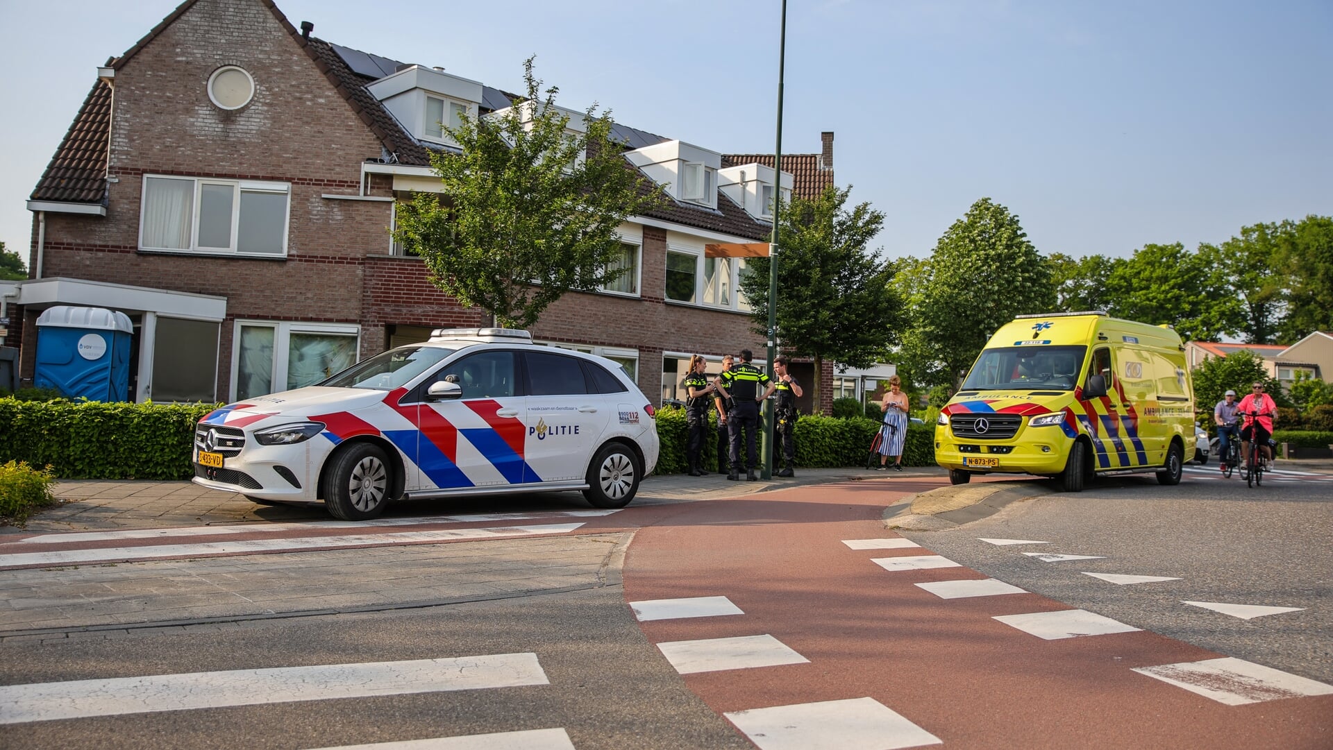 Wielrenner gewond in Mierlo