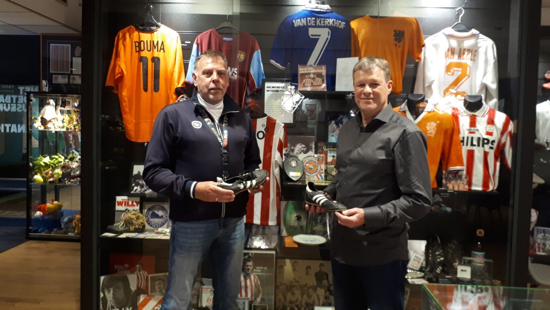 Erwin Koeman in voetbalmuseum