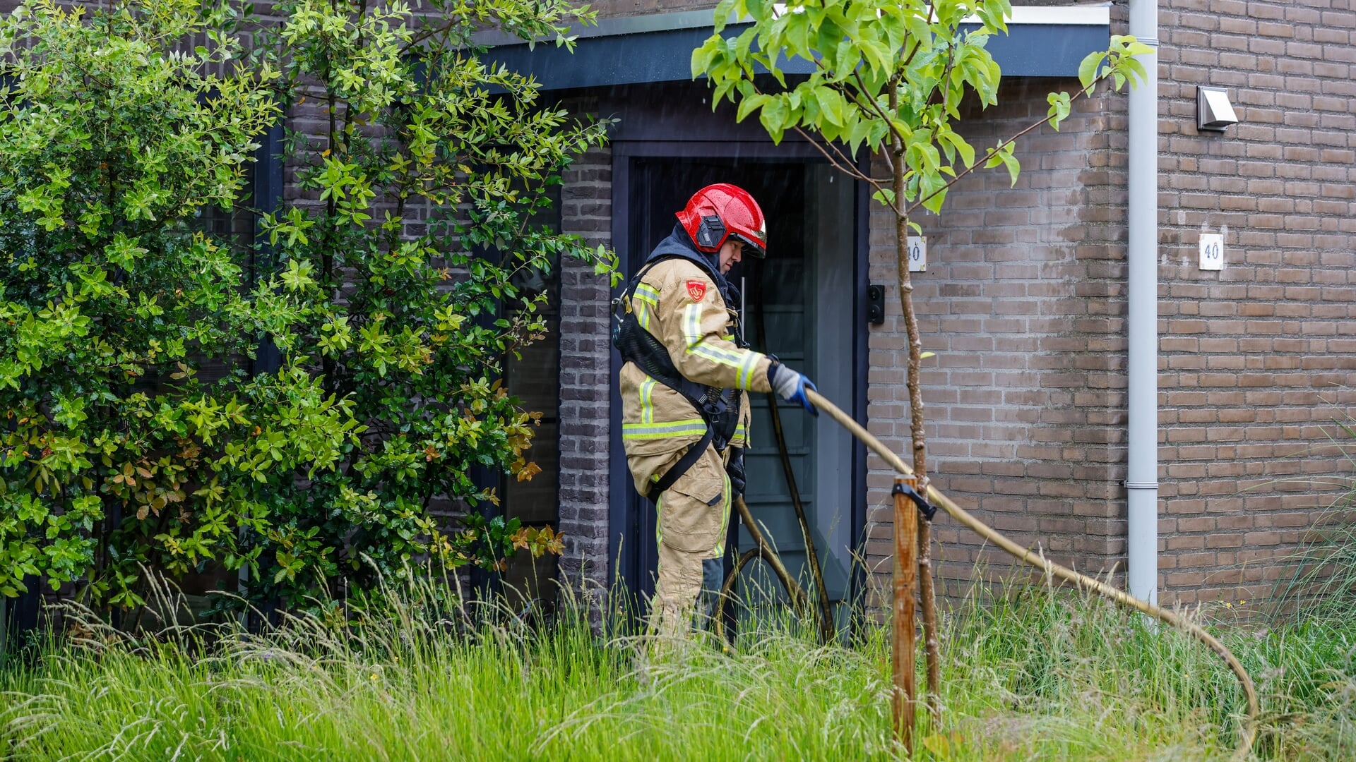 Brand in woning Geldrop