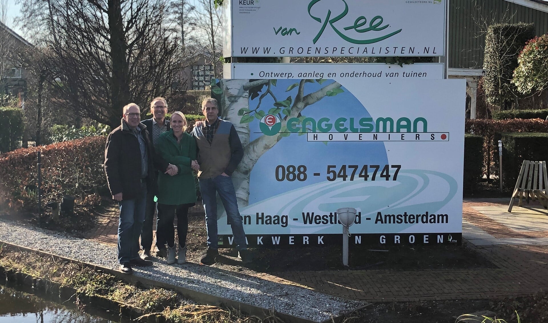 Engelsman Hoveniers neemt van Ree Groenspecialisten over - Adverteren ...