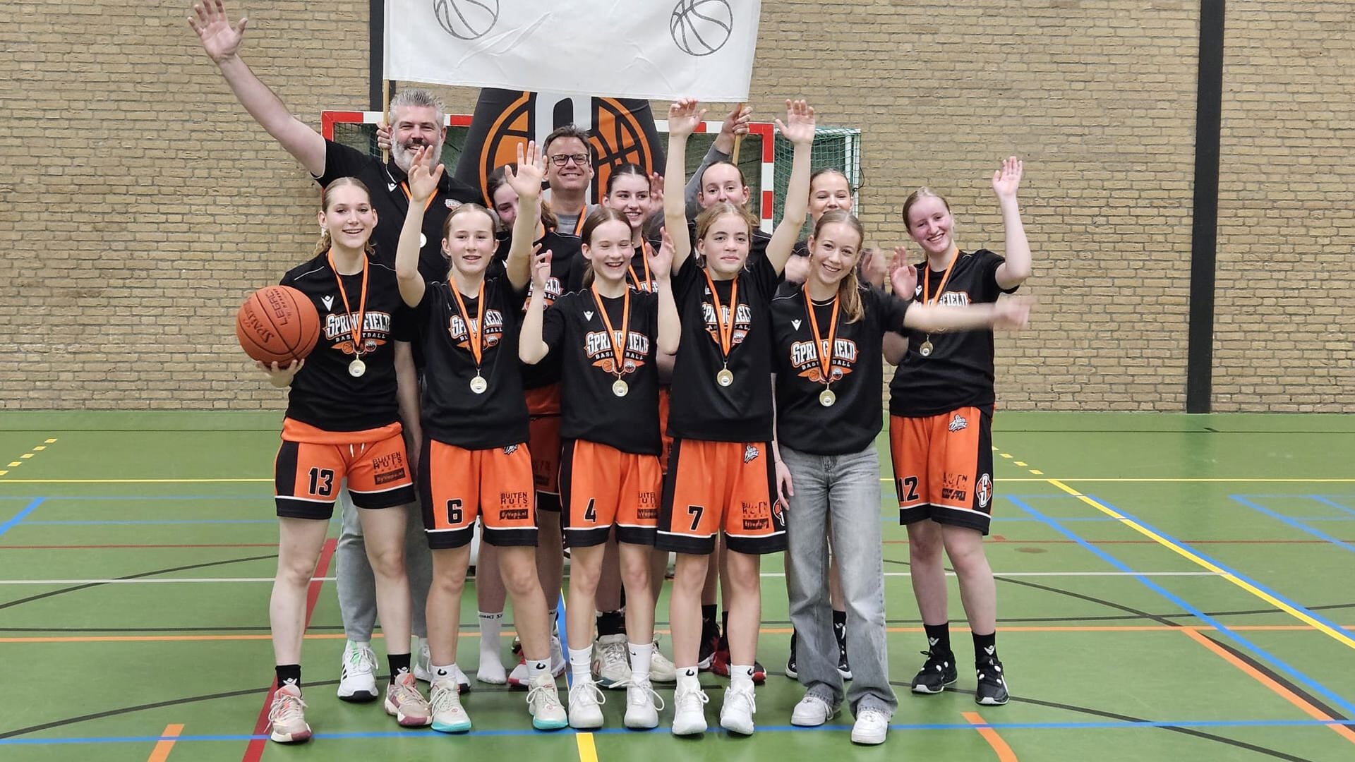 Drie teams Springfield kampioen
