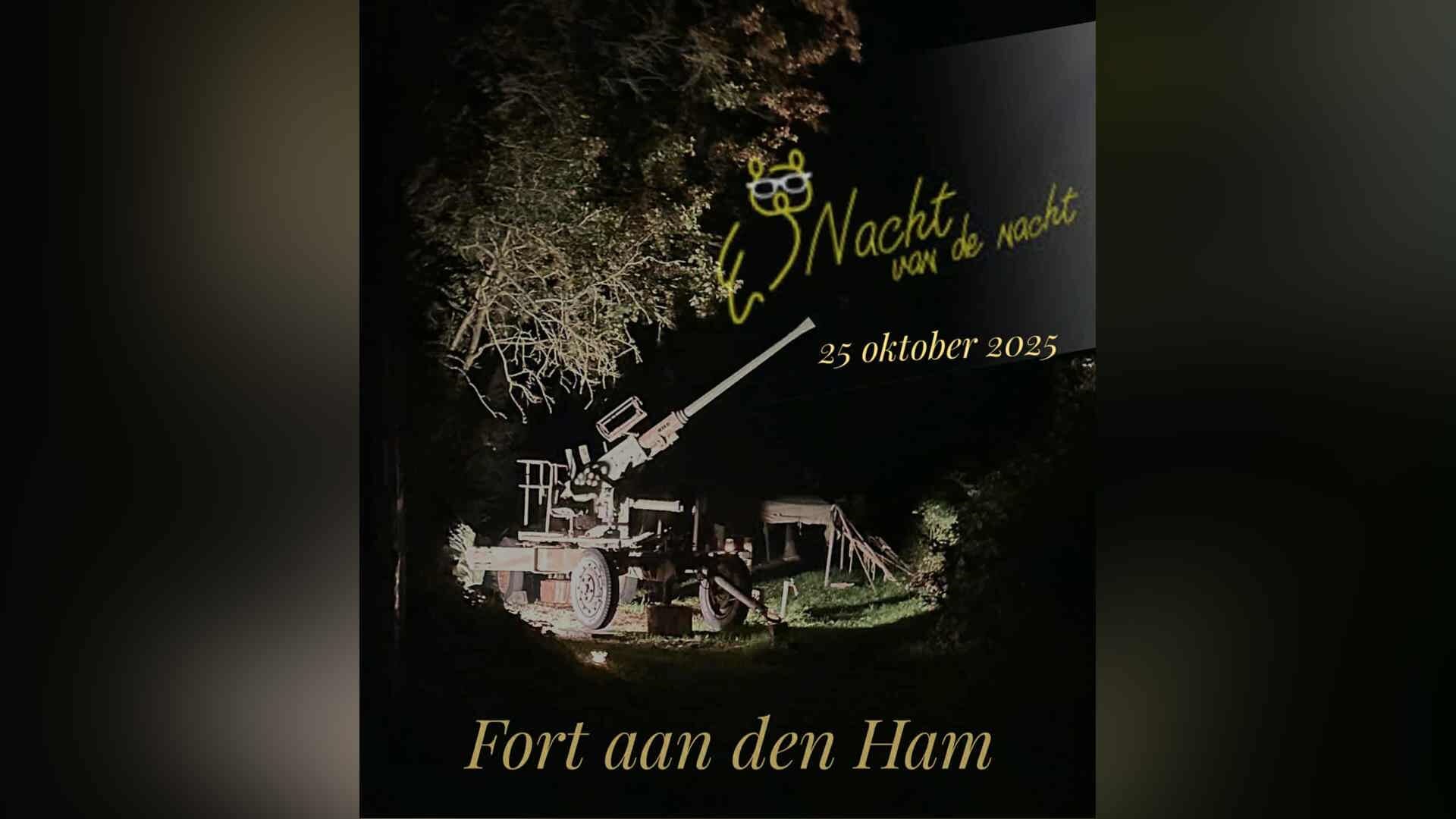 Fort aan den Ham opent deuren voor sfeervol evenement op 25 oktober