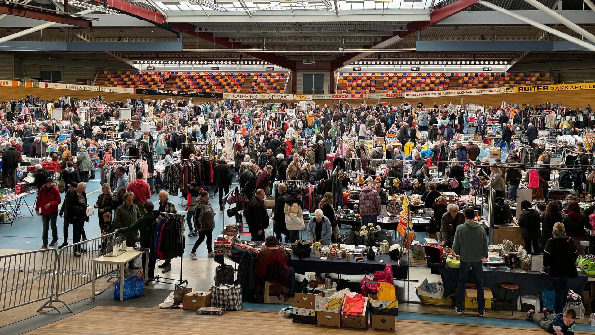 Grote Rommelmarkt op de Wielerbaan in Alkmaar!