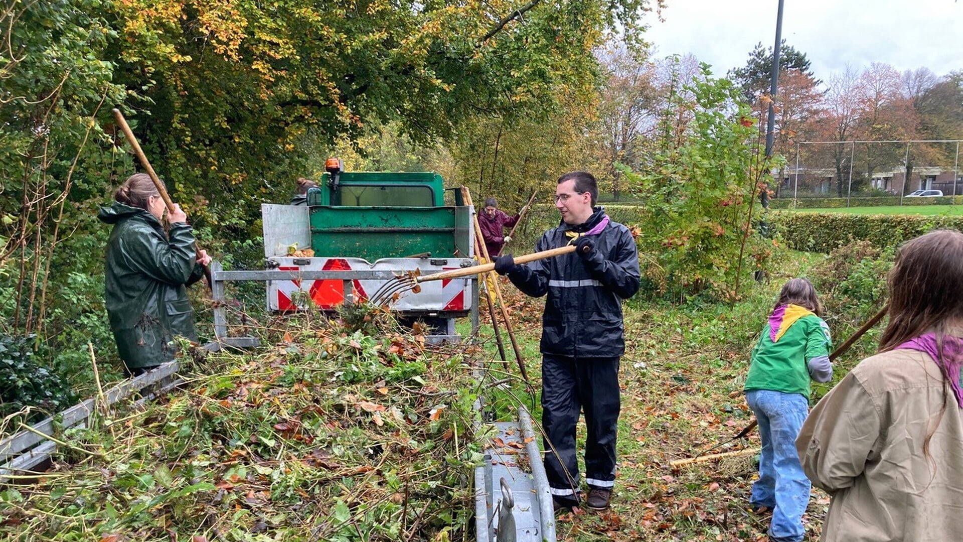 Geweldige inzet tijdens Natuurwerkdag op Landgoed Willibrordus