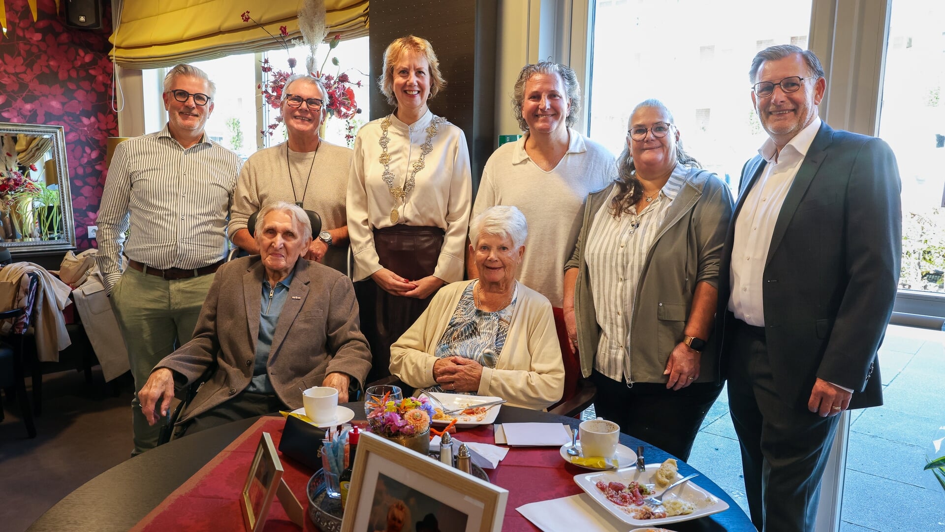 Dingeman en Toos vieren platina