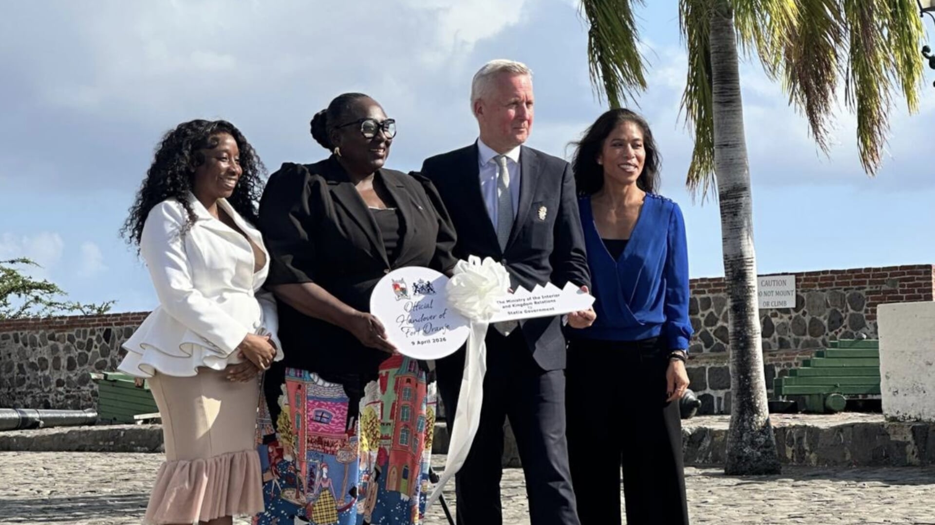 Fort Oranje handed over to Statia Government after years of calls for ...