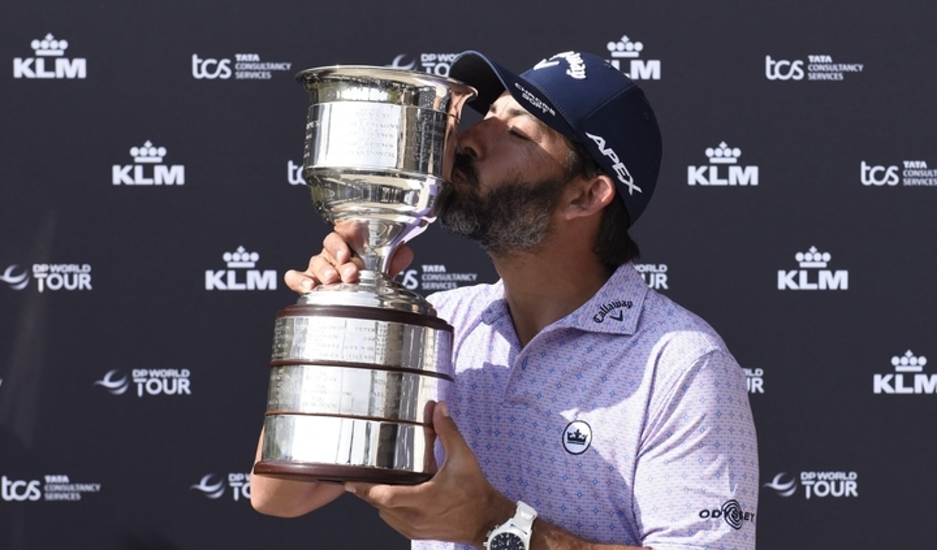 Pablo Larrazábal prachtige winnaar van het KLM Open