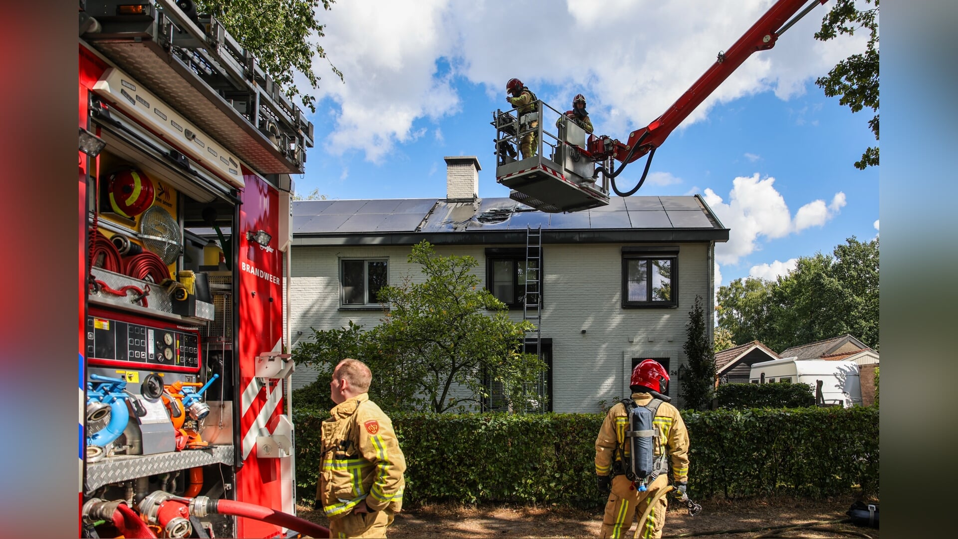 Woningbrand in Mierlo