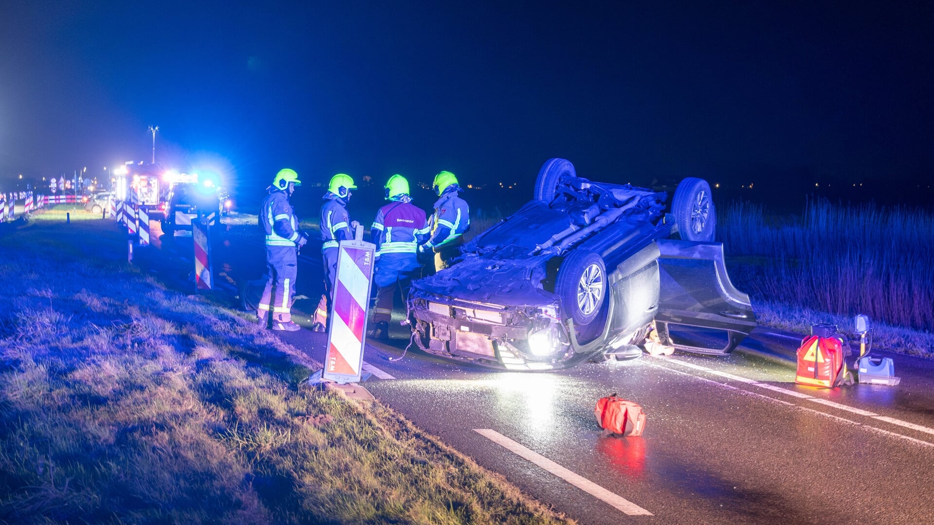 Twee gewonden bij ongeval op N215