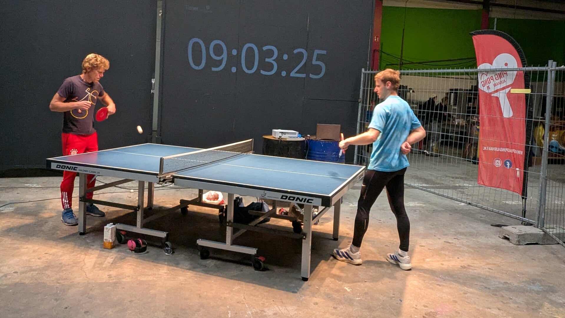 Wereldrecord langste tafeltennisralley