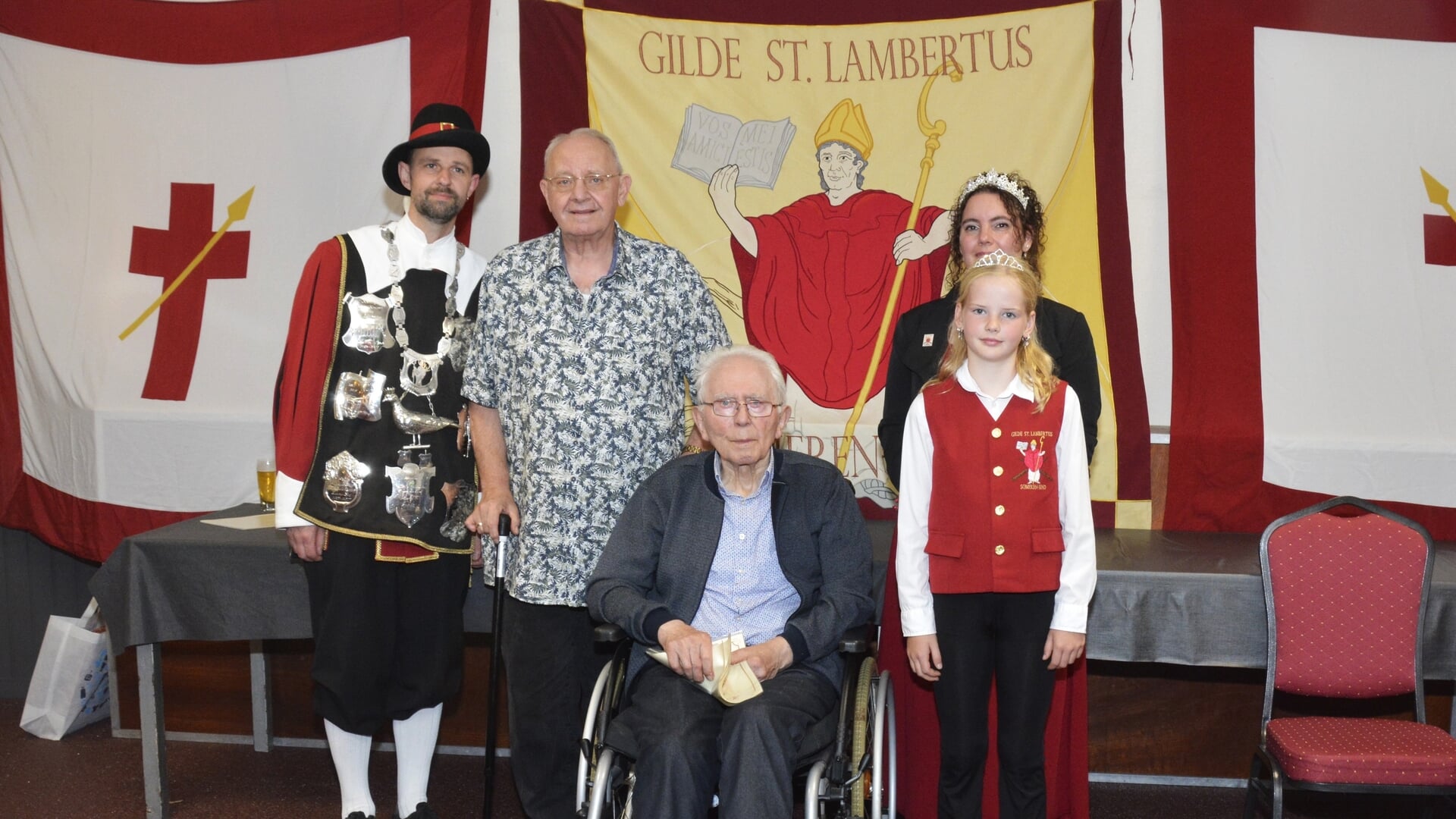 Geslaagde patroonsdag voor Gilde Sint Lambertus