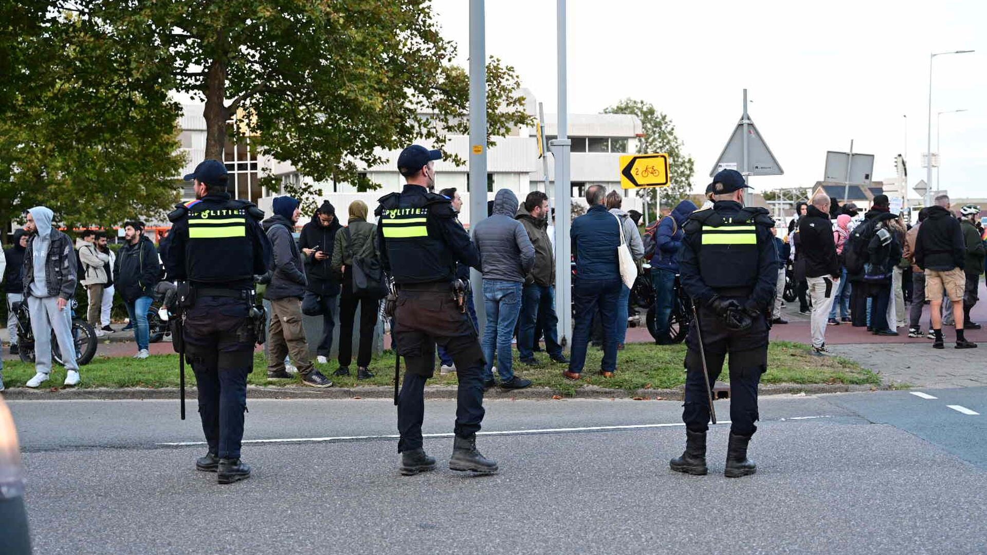 Nog drie aanhoudingen na ongeregeldheden bij demonstratie in Hoofddorp