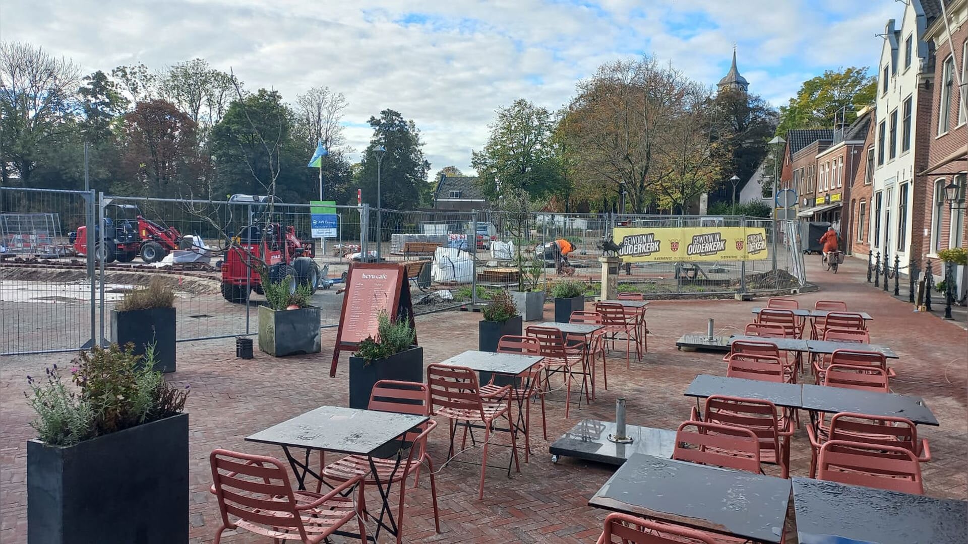 Werkzaamheden op het Kampje Ouderkerk lopen voor op planning
