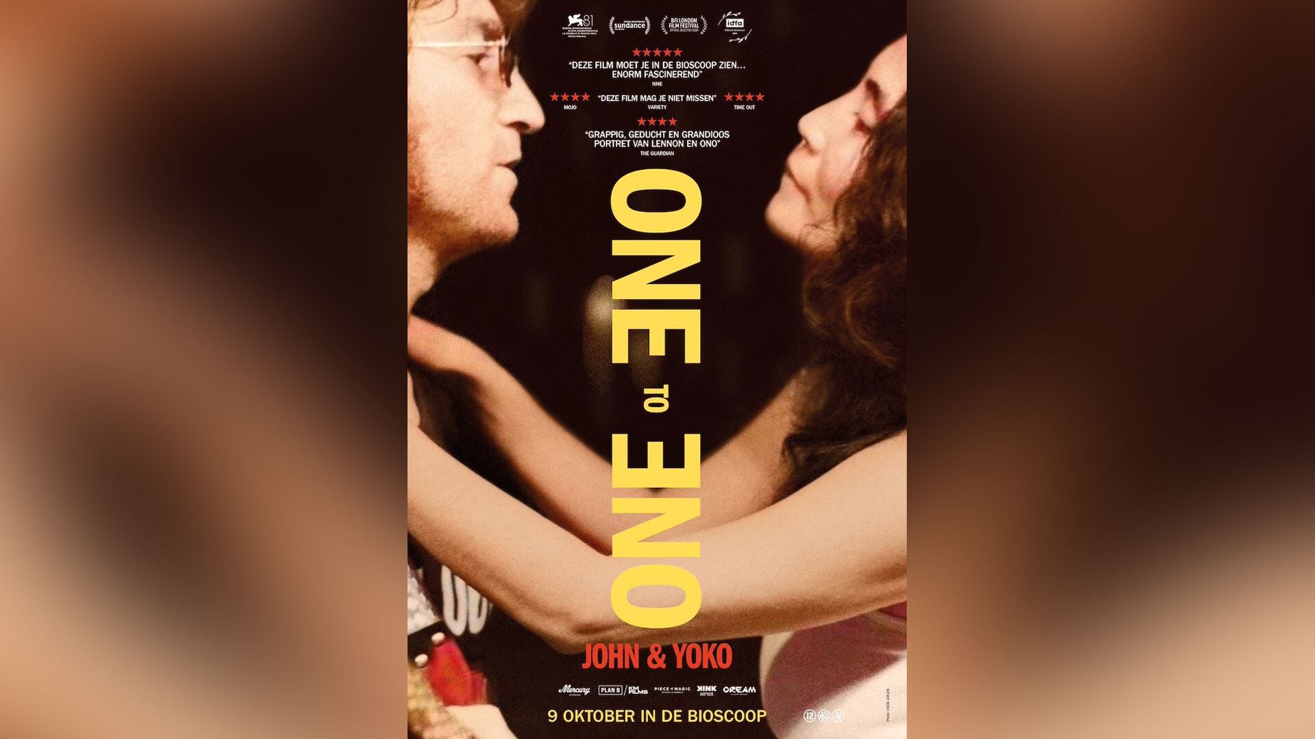 Documentaire ‘One to One: John & Yoko’ te zien in Cinema Amstelveen