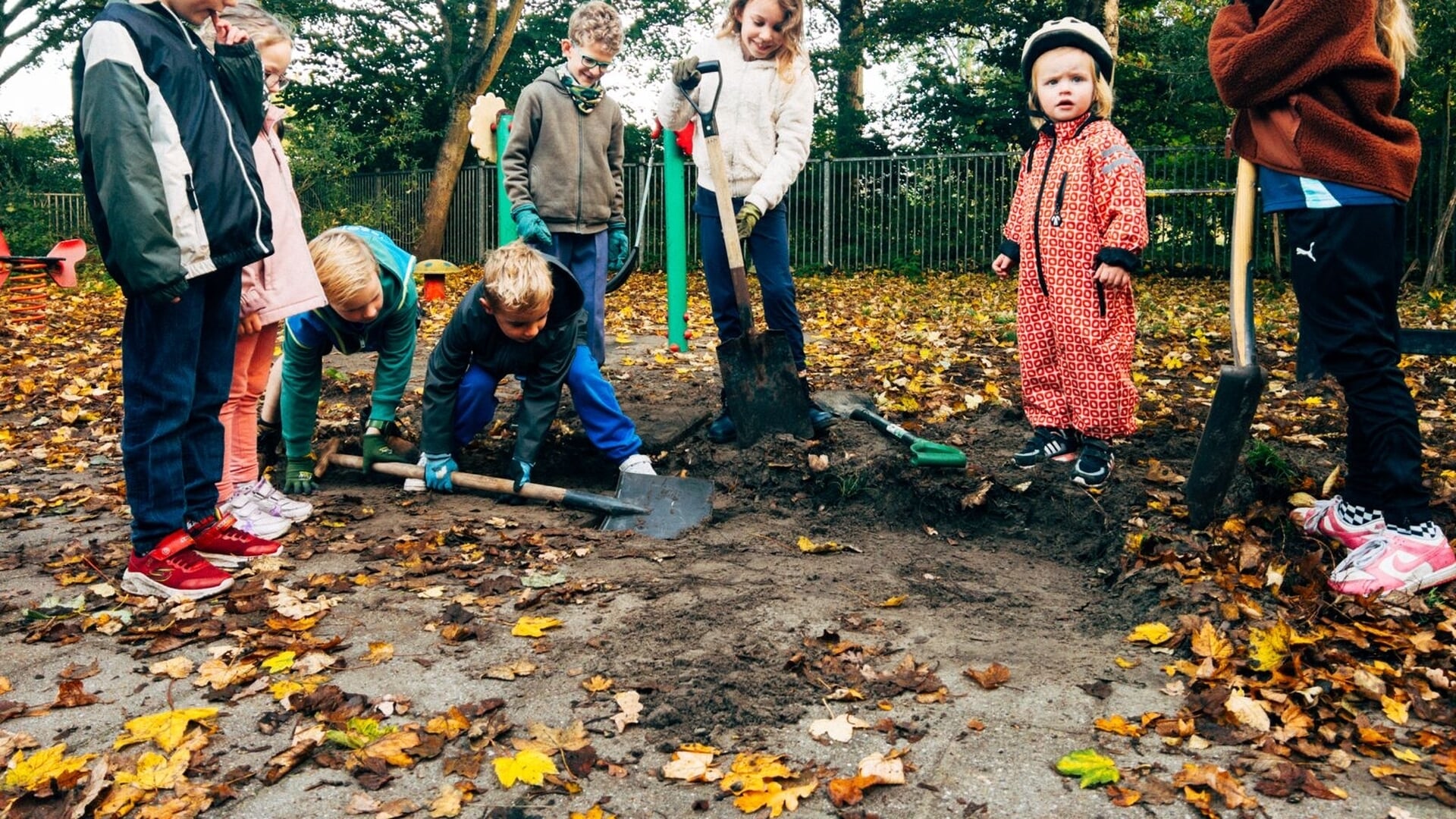 Groen schoolplein in de maak bij Kindcentrum Visser ’t Hooft